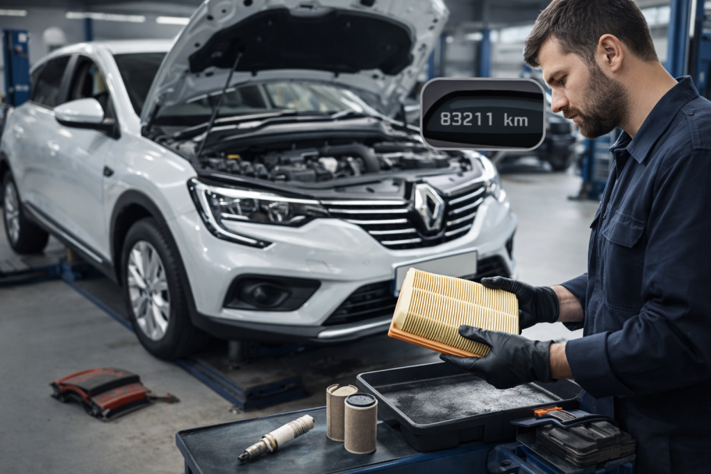 cada cuánto cambiar repuestos Renault